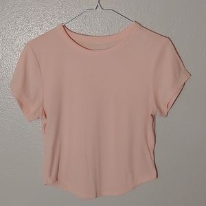 Old Navy Coral Ribbed Top